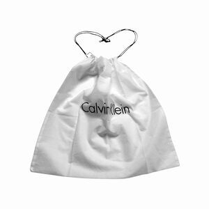 Calvin Klein Drawstring Dust Bag White